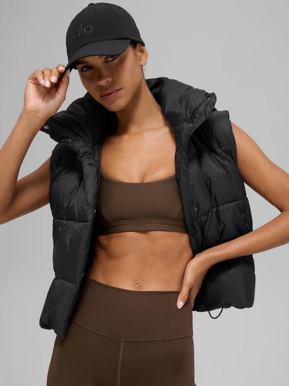 Alo Yoga Gold Rush Puffer Vest